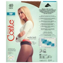 Колготки женские CONTE ELEGANT TOP 40, р.3, grafit Колготки женские CONTE ELEGANT TOP 40, р.3, grafit