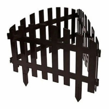 Забор декоративный RENESSANS №2, 3,1х0,35 м, шоколад, GARDENPLAST Забор декоративный RENESSANS №2, 3,1х0,35 м, шоколад, GARDENPLAST
