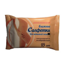 Салфетки влажные для интимной гигиены гипоаллергенные, 15 шт. Салфетки влажные для интимной гигиены гипоаллергенные, 15 шт.