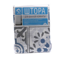 Занавес-шторка для ванной Ева Луиза 180х180см арт. 25630099 к.198399