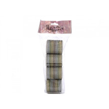 Бигуди пластм. 4шт 6,3х4,8см арт. ZC0811A