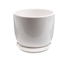 Горшок для цветов керамич. 14х13см арт. TX93003white-3