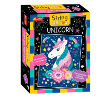Картинки из песка, блесток, пайеток - №4 String ARTUnicorn Единорог
