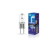 Эл. лампа галоген. без рефлектора, 12V, 2000 часов Camelion  JC 20W G4