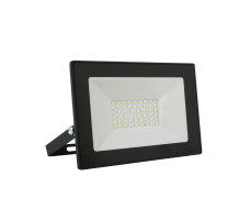 Ultraflash LFL-1001  C02 черный (LED SMD прожектор, 10 Вт, 230В, 6500К)
