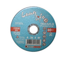Круг отрезной 180х2.5x22.2 мм для металла Long Life LUGAABRASIV