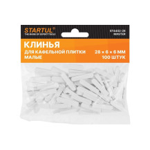 Клин для кафеля STARTUL малый MASTER 28х6х6 мм. арт. ST4402-28