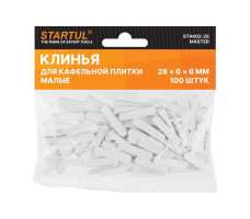Клин для кафеля STARTUL малый MASTER 28х6х6 мм. арт. ST4402-28