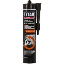 Герметик каучук. для кровли Tytan Professional черный 0,31л арт.02-0256721 Герметик каучук. для кровли Tytan Professional черный 0,31л арт.02-0256721