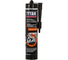 Герметик каучук. для кровли Tytan Professional черный 0,31л арт.02-0256721