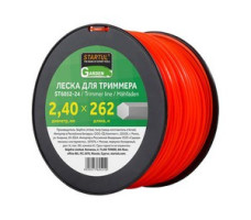 Леска ф 2.4 мм х 262 м шестигр. сеч. STARTUL GARDEN