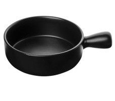 Супница керамическая, 21 см, серия ASIAN, черная, PERFECTO LINEA