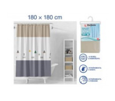 Шторка для ванной Secret лампы PERFECTO LINEA 180х180 см арт. 36-118101