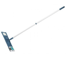 Швабра для пола с насадкой из микрофибры PERFECTO LINEA темно-синяя арт. 43-392023