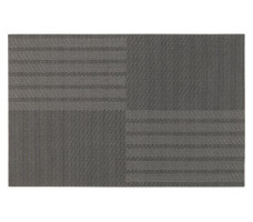 Салфетка сервировочная, текстилен, "HomeArt-1", 45х30 см, серая, PERFECTO LINEA