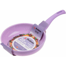Сковорода алюминиевая с антипригарным покрытием Perfecto Linea Cook Fun, лиловая 22х5,3 см. арт. 55-220110 Сковорода алюминиевая с антипригарным покрытием Perfecto Linea Cook Fun, лиловая 22х5,3 см. арт. 55-220110
