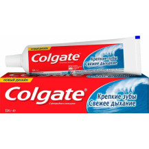 Colgate паста зубная Крепкие зубы свежее дыхание 100мл