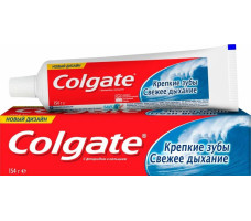 Colgate паста зубная Крепкие зубы свежее дыхание 100мл