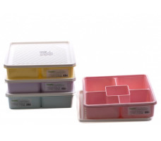 Контейнер для продуктов пласт. с 5-ю отд. 22,5х5,5см арт. BG-447