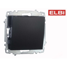 Выключатель 1-кл,дымчатый EL-BI Zena-Vega 609-011100-200 Выключатель 1-кл,дымчатый EL-BI Zena-Vega 609-011100-200