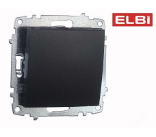 Выключатель 1-кл,дымчатый EL-BI Zena-Vega 609-011100-200