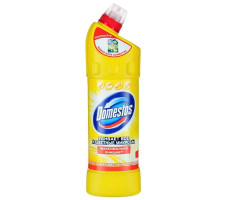DOMESTOS д/туалета Лимонная свежесть 24ч. 1л  21012646/21146993/67046667/67410028/67319093/68133232