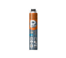 Пена монтажная профессиональная всесезонная P PLUS "Pistol Foam" (650г) (Выход около 38л)