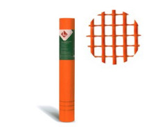 Стеклосетка штукатурная DIY LIHTAR 5х5 мм., 1х50 м., оранжевая